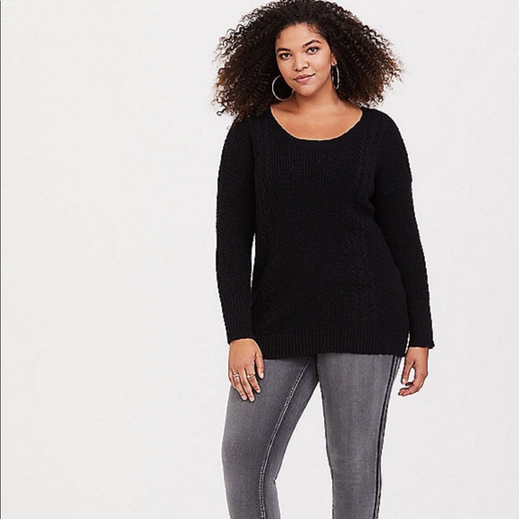 torrid Sweaters - Black sweater Torrid